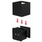 Quickway Imports Modern Decorative Waterproof Aluminum Wall Lamp 10 Watt Cool White 4000K, Black Set of 4 QI004492.BK.4 - alternate 7